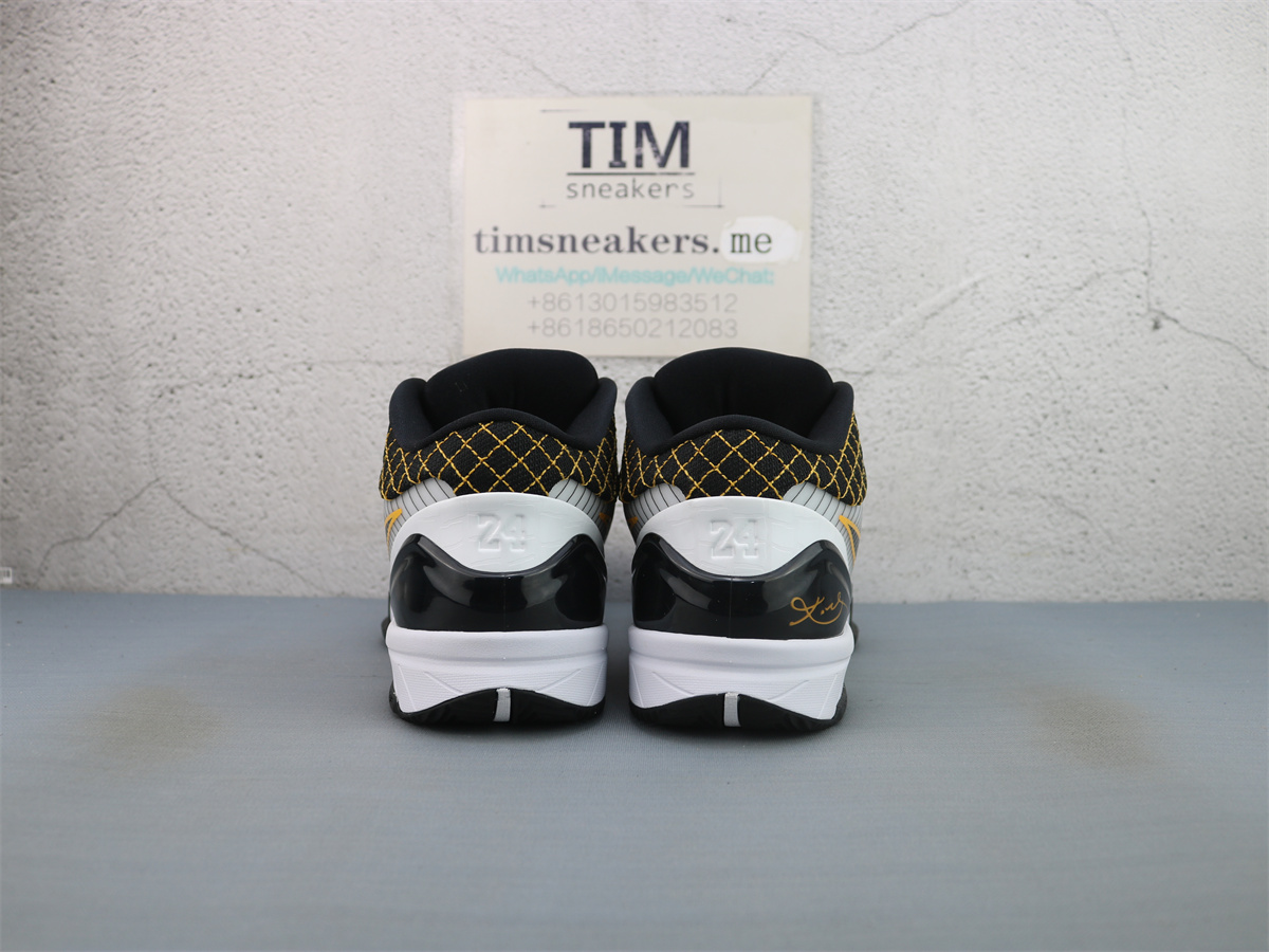 GX Batch Nike Kobe 4 Protro White Black Del Sol AV6339-101